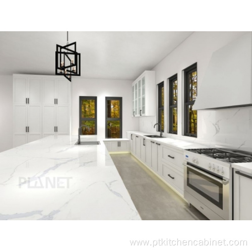 Wholesale modern design ready made cheap kitchen cabinets